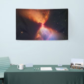 JWST Hourglass Protostar Formation Banner (Messeveranstaltung)