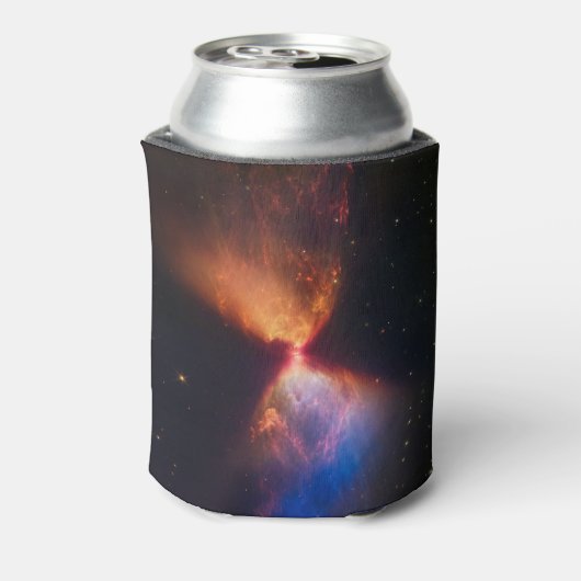 JWST Hourglass Protostar Formation Dosenkühler (Kanne Rückseite)