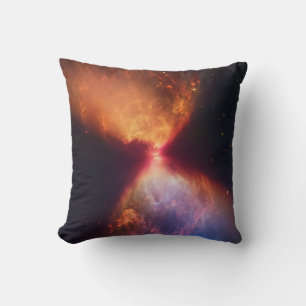 JWST Hourglass Protostar Formation Kissen