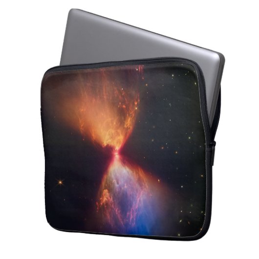 JWST Hourglass Protostar Formation Laptopschutzhülle (Vorderseite Links)