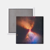 JWST Hourglass Protostar Formation Magnet (Vorderseite/Rückseite)