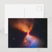 JWST Hourglass Protostar Formation Postkarte (Vorne/Hinten)