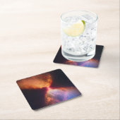 JWST Hourglass Protostar Formation Rechteckiger Pappuntersetzer (Vor Ort)