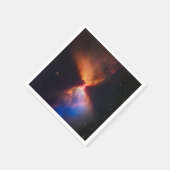 JWST Hourglass Protostar Formation Serviette (Ecke)