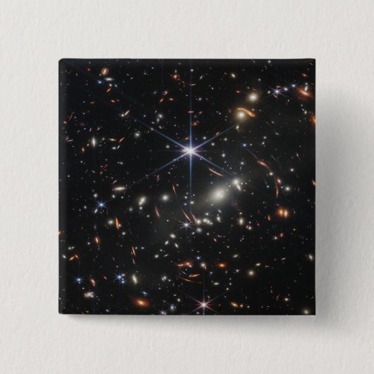 JWST James Webb Space Telescope Erste Bilder Button (Vorderseite)