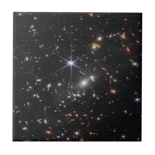 JWST James Webb Space Telescope Erste Bilder Fliese (Vorderseite)