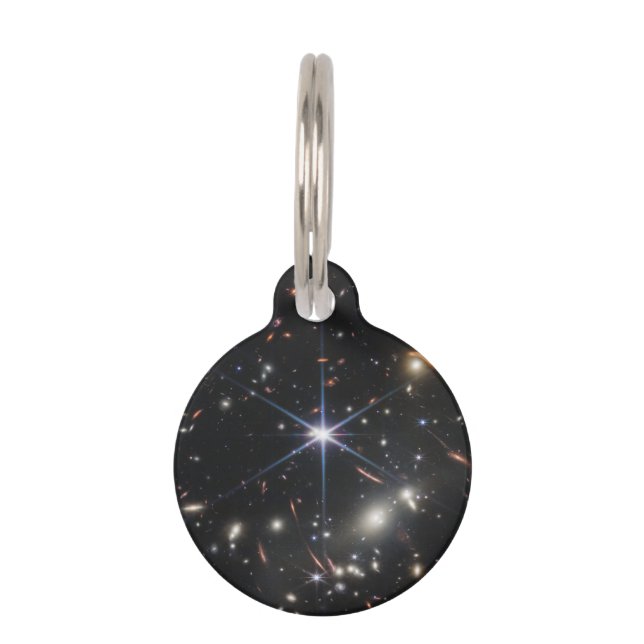 JWST James Webb Space Telescope Erste Bilder Haustiermarke (Vorderseite)