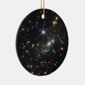 JWST James Webb Space Telescope Erste Bilder Keramik Ornament (Rechts)