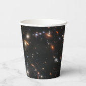 JWST James Webb Space Telescope Erste Bilder Pappbecher (Rückseite)