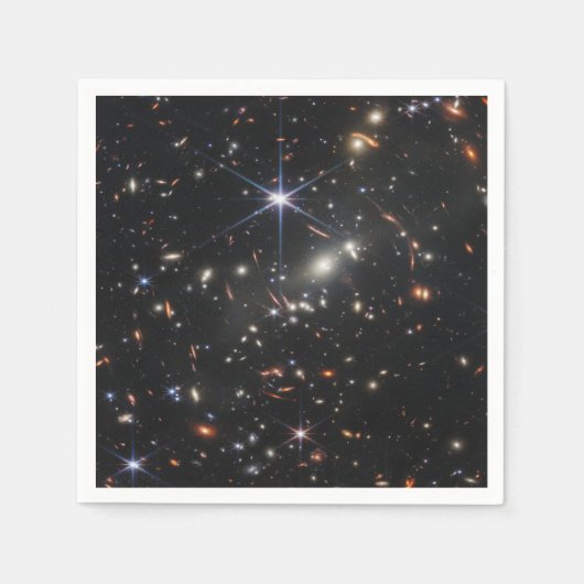 JWST James Webb Space Telescope Erste Bilder Serviette (Vorderseite)