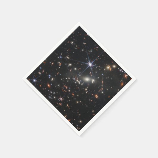 JWST James Webb Space Telescope Erste Bilder Serviette (Ecke)