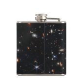 JWST James Webb Space Telescope First Images Card Flachmann (Rückseite)