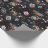 JWST James Webb Space Telescope Foto Collage Geschenkpapier (Ecke)