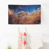 JWST James Webb Space Telescope Kosmic Cliffs Banner (Insitu)