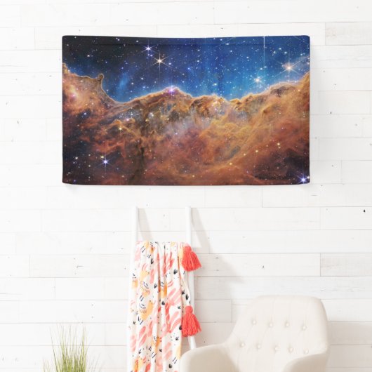 JWST James Webb Space Telescope Kosmic Cliffs Banner (Insitu)