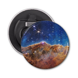 JWST James Webb Space Telescope Kosmic Cliffs Flaschenöffner