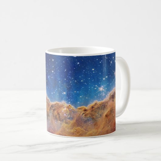 JWST James Webb Space Telescope Kosmic Cliffs Kaffeetasse (VorderseiteRechts)