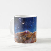 JWST James Webb Space Telescope Kosmic Cliffs Kaffeetasse (Vorderseite Links)