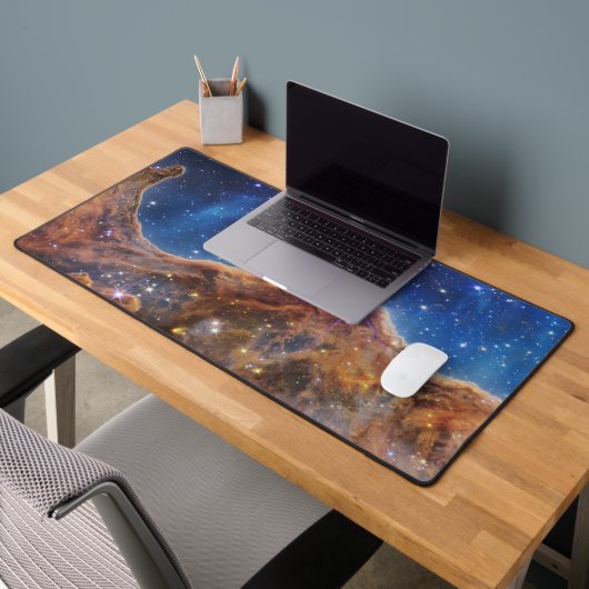 JWST James Webb Space Telescope Kosmic Cliffs Schreibtischunterlage (Büro 2)