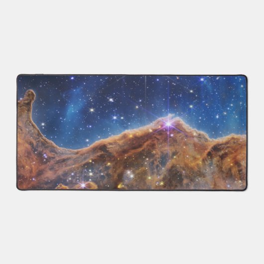 JWST James Webb Space Telescope Kosmic Cliffs Schreibtischunterlage (Vorderseite)