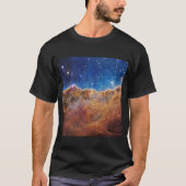 JWST James Webb Space Telescope Kosmic Cliffs T-Shirt (Vorderseite)