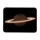 JWST James Webb Space Telescope Saturn Infrared Magnet (Horizontal)