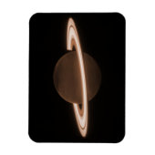 JWST James Webb Space Telescope Saturn Infrared Magnet (Vertikal)