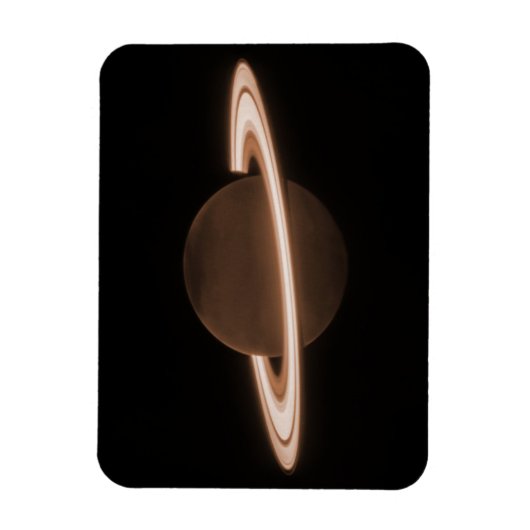 JWST James Webb Space Telescope Saturn Infrared Magnet (Vertikal)