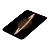 JWST James Webb Space Telescope Saturn Infrared Magnet (Linke Seite)