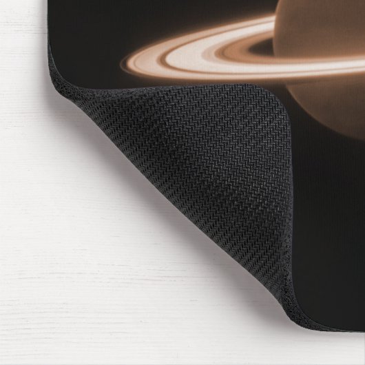 JWST James Webb Space Telescope Saturn Infrared Mousepad (Ecke)