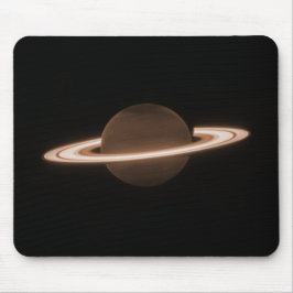 JWST James Webb Space Telescope Saturn Infrared Mousepad
