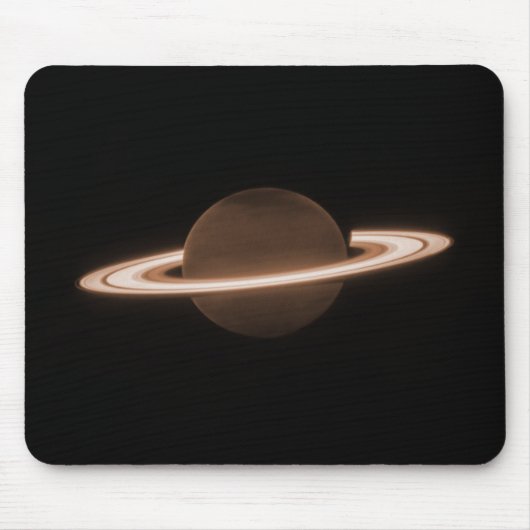 JWST James Webb Space Telescope Saturn Infrared Mousepad (Vorne)