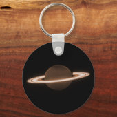 JWST James Webb Space Telescope Saturn Infrared Schlüsselanhänger (Rückseite)