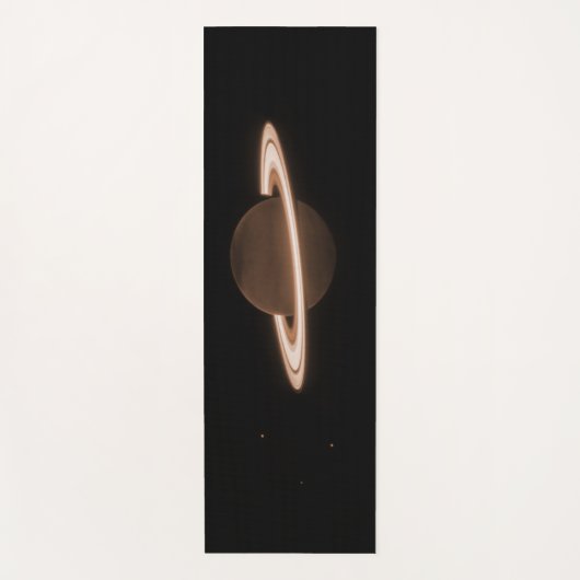 JWST James Webb Space Telescope Saturn Infrared Yogamatte (Vorderseite)