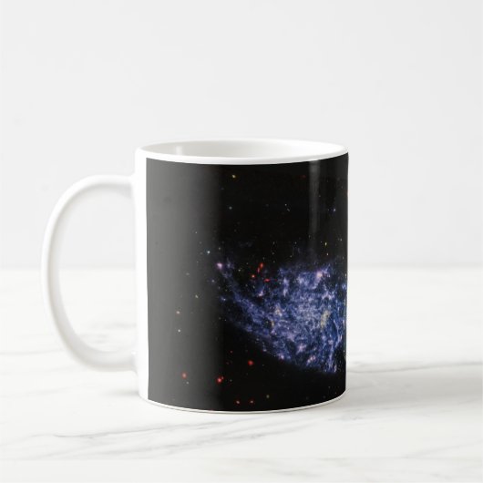JWST James Webb Space Telescope Stephans Quintet Kaffeetasse (Links)