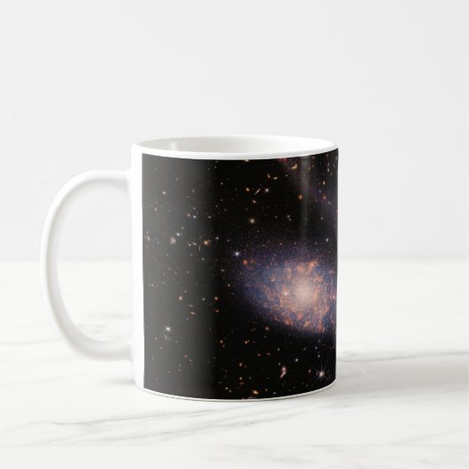 JWST James Webb Space Telescope Stephans Quintet Kaffeetasse (Links)