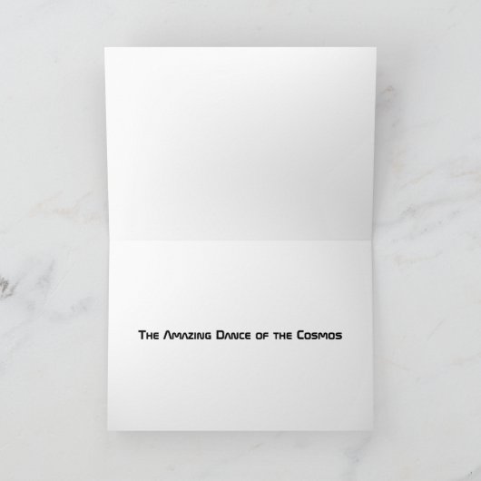 JWST James Webb Space Telescope Stephans Quintet Karte (Innenseite)