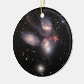 JWST James Webb Space Telescope Stephans Quintet Keramik Ornament (Links)