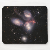 JWST James Webb Space Telescope Stephans Quintet Mousepad (Vorne)