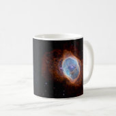 JWST James Webb Telescope Southern Ring Nebula Kaffeetasse (VorderseiteRechts)