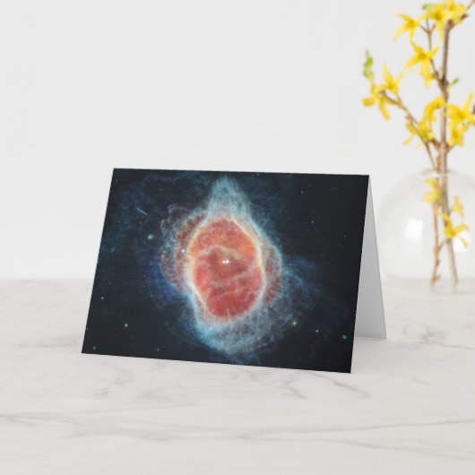 JWST James Webb Telescope Southern Ring Nebula Karte (Gelbe Blume)