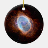 JWST James Webb Telescope Southern Ring Nebula Keramik Ornament (Hinten)