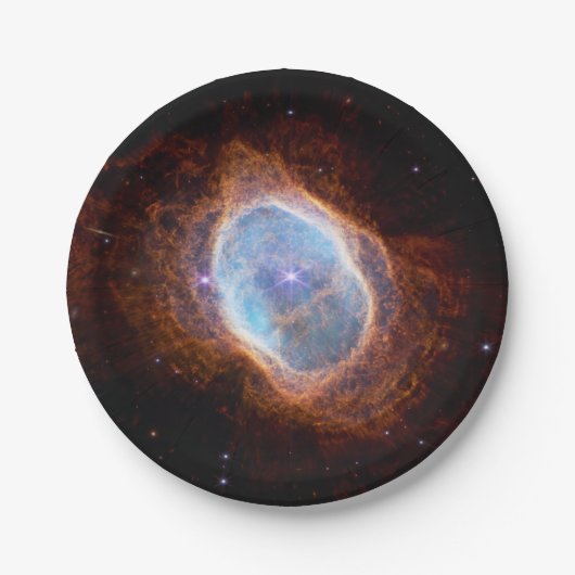 JWST James Webb Telescope Southern Ring Nebula Pappteller (Vorderseite)