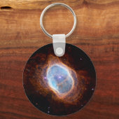 JWST James Webb Telescope Southern Ring Nebula Schlüsselanhänger (Vorderseite)