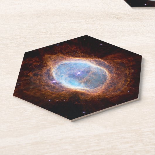 JWST James Webb Telescope Southern Ring Nebula Untersetzer (angewinkelt)