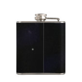 JWST Rings of Planet Neptune Flachmann (Rückseite)