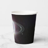 JWST Rings of Planet Neptune Pappbecher (Rückseite)