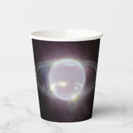 JWST Rings of Planet Neptune Pappbecher