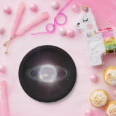 JWST Rings of Planet Neptune Pappteller (Party)