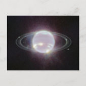 JWST Rings of Planet Neptune Postkarte (Vorderseite)